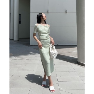 Somee Studio Váy thun gân dáng dài Mila Dress