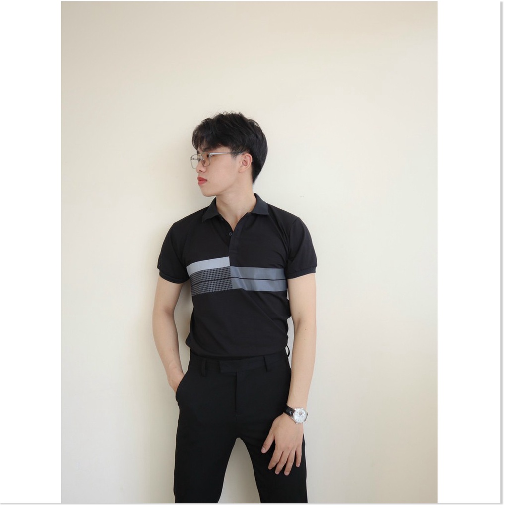 Áo thun cổ trụ ngắn tay tôn dáng chuẩn body MẪU MỚI NHẤT HIỆN NAY