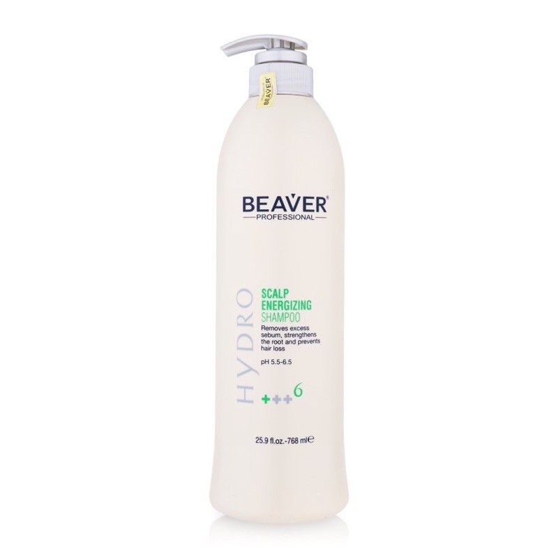 Dầu gội chống rụng và kích thích mọc tóc Beaver Scalp Energizing Shampoo +++6( 768ml)
