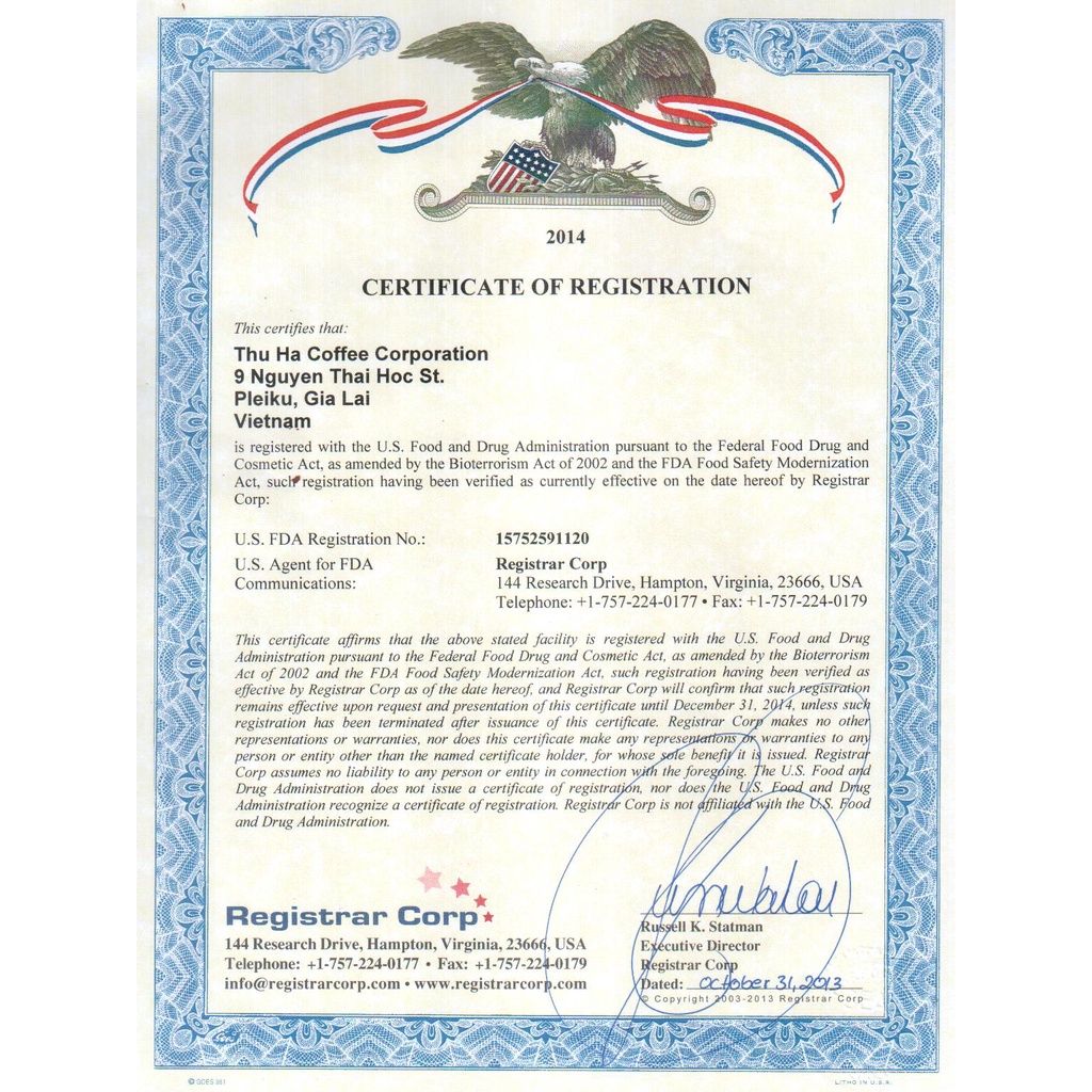 Cà Phê Hòa Tan Sữa 3 Trong 1 Thu Hà 400 g | BigBuy360 - bigbuy360.vn