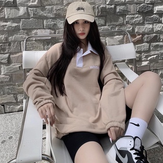 POLO SWEATER LOGO BEIGE
