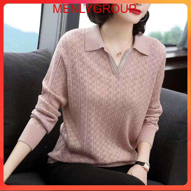 ÁO LEN BO CỔ SƠ MI CAO CẤP