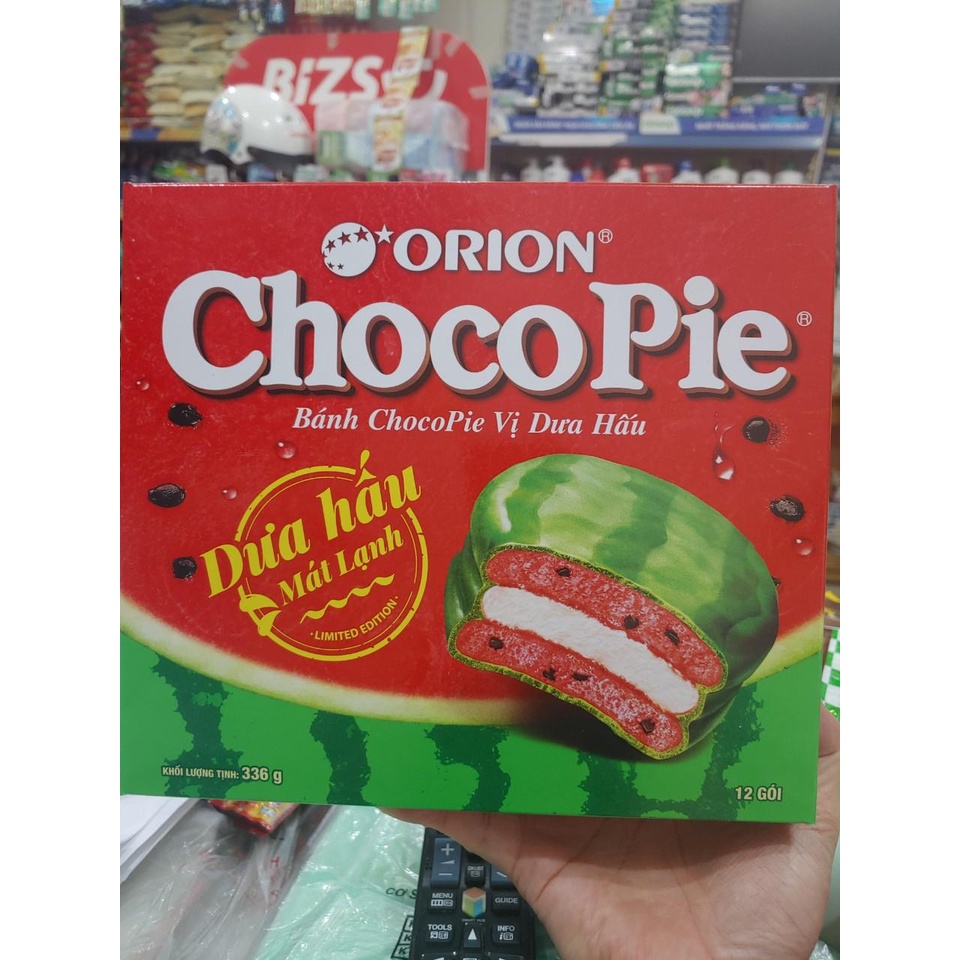 Bánh Chocopie dưa hấu hộp 336g
