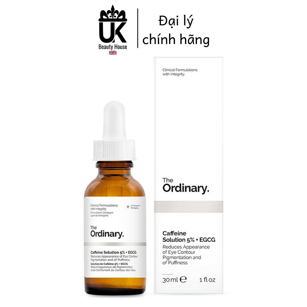 SERUM MỜ THÂM QUẦNG MẮT THE ORDINARY CAFFEINE SOLUTION 5% + EGCG 30ml