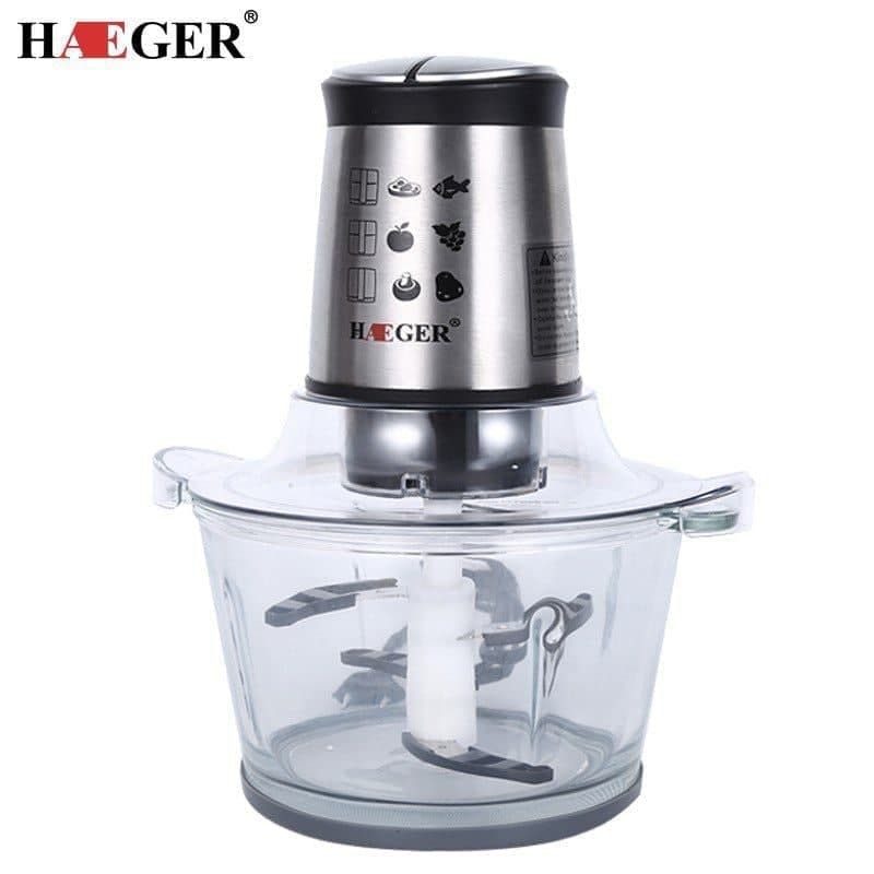 [Mã ELHA22 giảm 5% đơn 300K] Máy xay sinh tố đa năng Haeger HG-7005A công suất 500W, trang bị 2 lưỡi dao kép chống gỉ