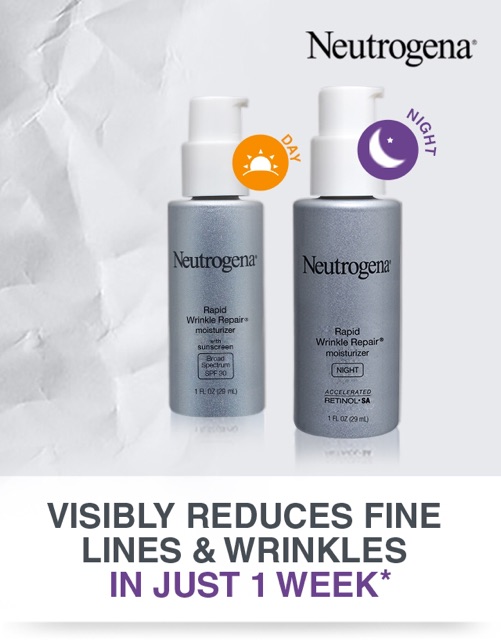 Kem dưỡng ban đêm Neutrogena Rapid Wrinkle Repair Night