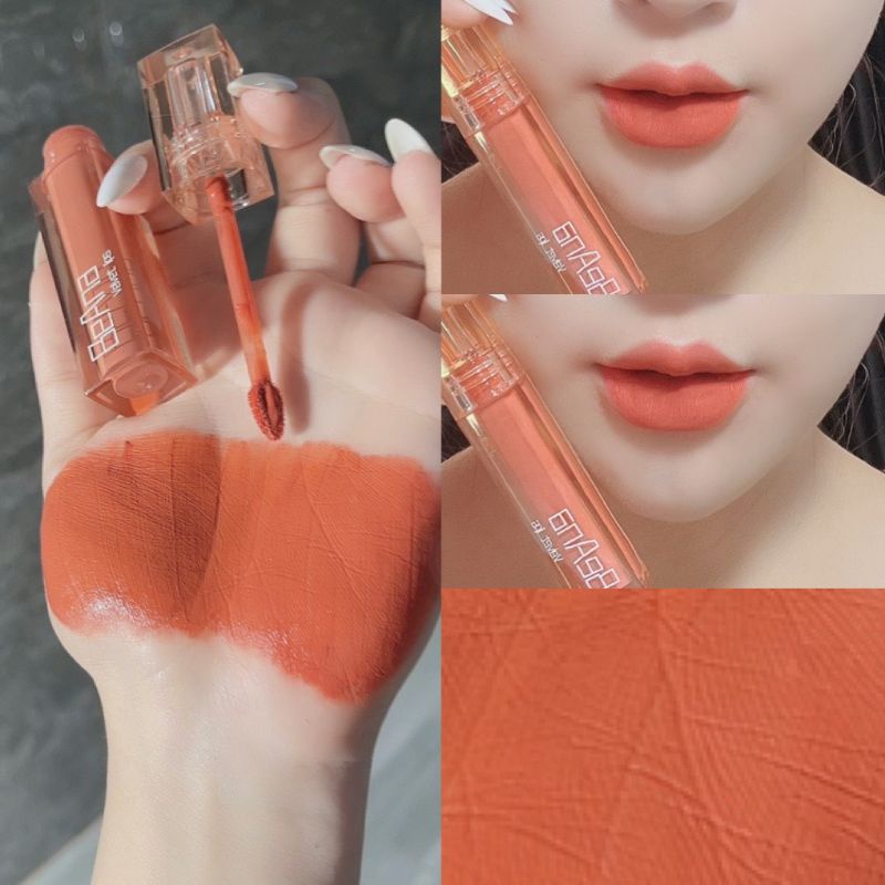 Son kem lì mềm mịn lâu trôi Beana cao cấp màu Cam sữa BA09 cực xinh