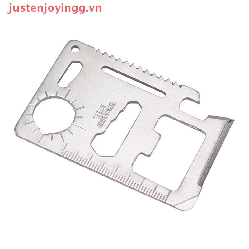 Thẻ Cứu Hộ Đa Năng 11 Trong 1 Chuyên Dùng Cho Hoạt Động Ngoài