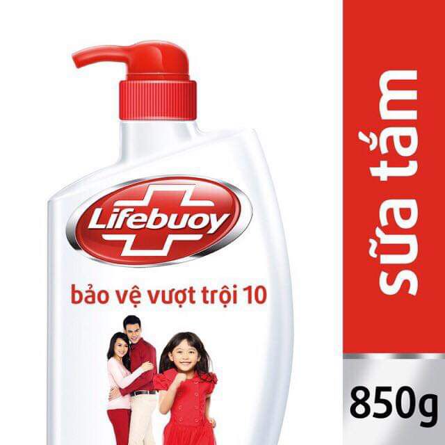 Sữa tắm Lifebuoy mát lạnh sảng khoái 850g