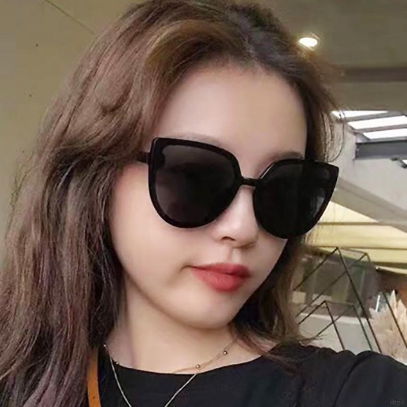 Kính mát kiểu mắt mèo phong cách hoài cổ Hàn Quốc thời trang cho nữ