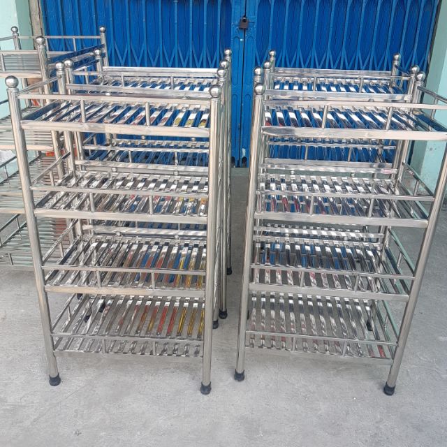 Kệ chén thẻ 4 tầng  40×60