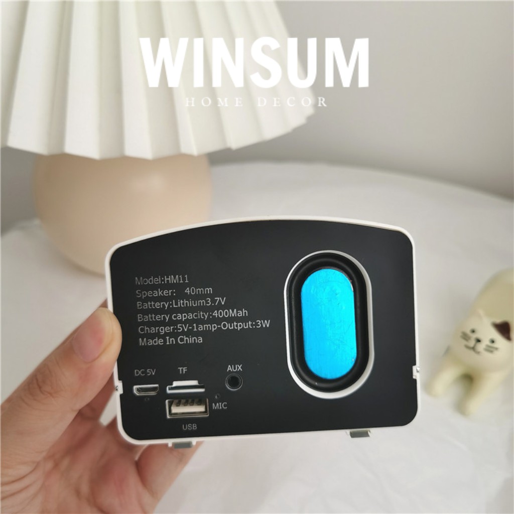 Loa Bluetooth Vintage Nghe Nhạc So Chill  - Winsum.decor