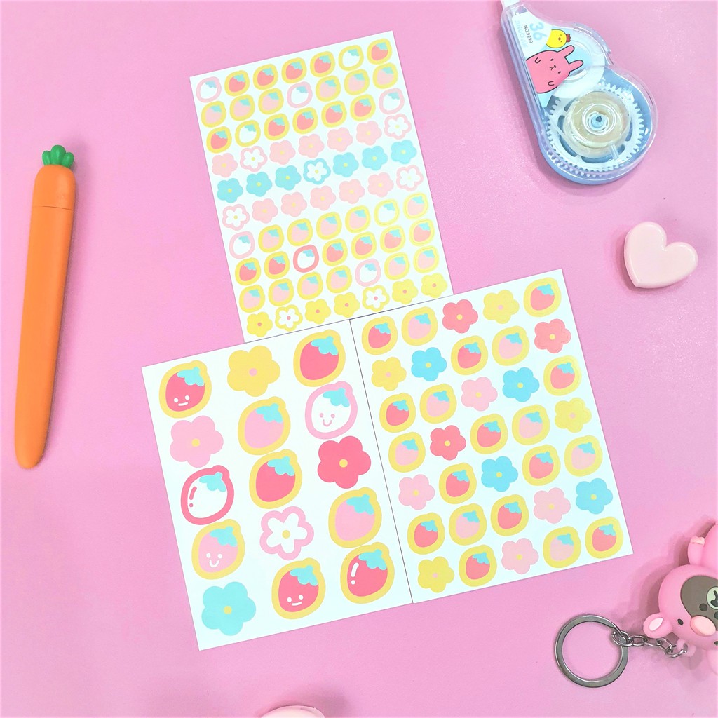 Sticker dễ thương trang trí Bullet Journal Be Tiny