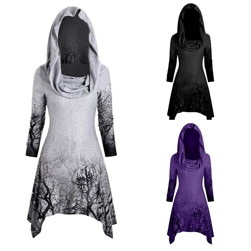 Áo choàng dệt kim hoạ tiết cây Halloween
 | BigBuy360 - bigbuy360.vn