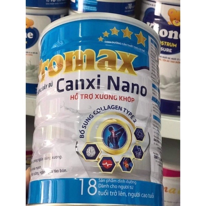 Sữa Canxi Promax hỗ trợ xương khớp tăng đề kháng date mới