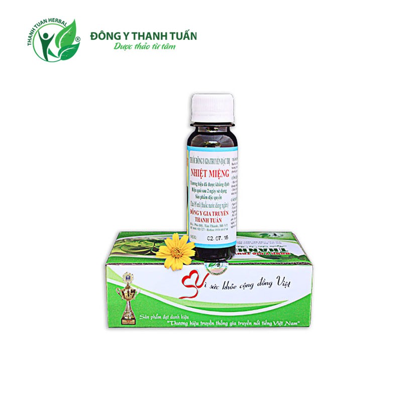 Nhiệt miệng Thanh Tuấn - 100% thảo dược
