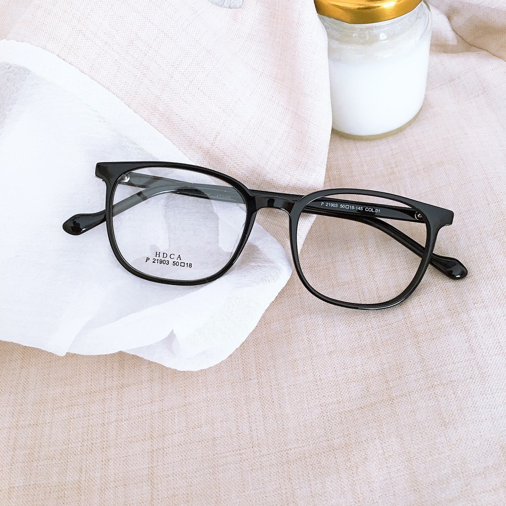 [Gía siêu rẻ] Gọng kính tròn bầu 21903 nhận cắt mắt cận viễn loạn