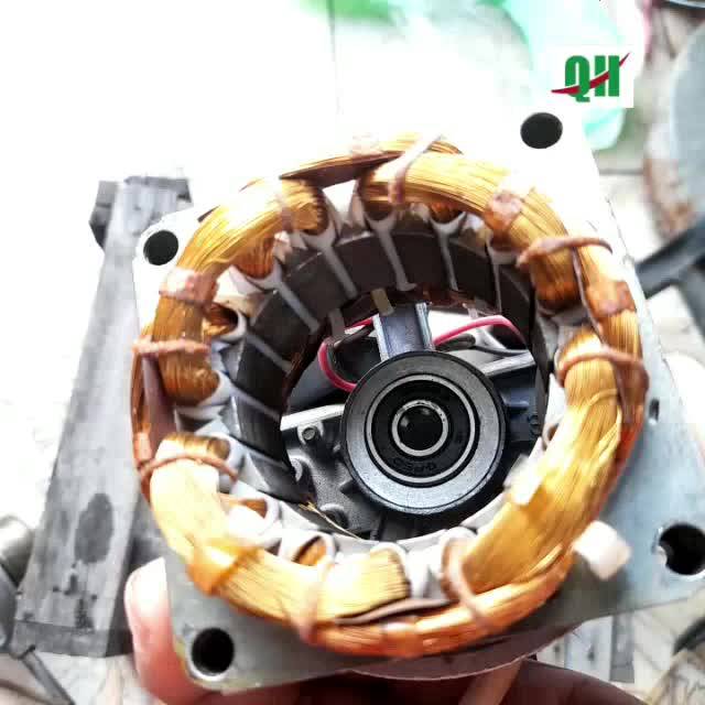 Bộ Vỏ Nhôm Quạt Gắn Sẵn Bạc Đạn 608