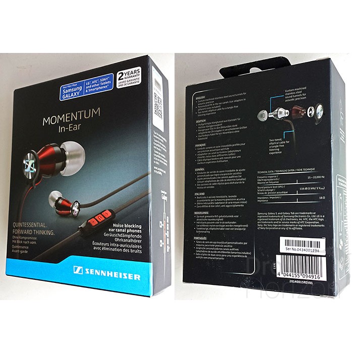 Tai Nghe Sennheiser Momentum In-Ear