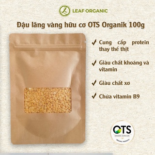 Đậu lăng vàng hữu cơ OTS Organik