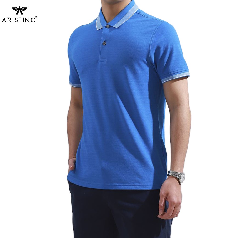 Áo Polo Nam Aristino 2 Màu Trẻ Trung Lịch Lãm - APS010S8