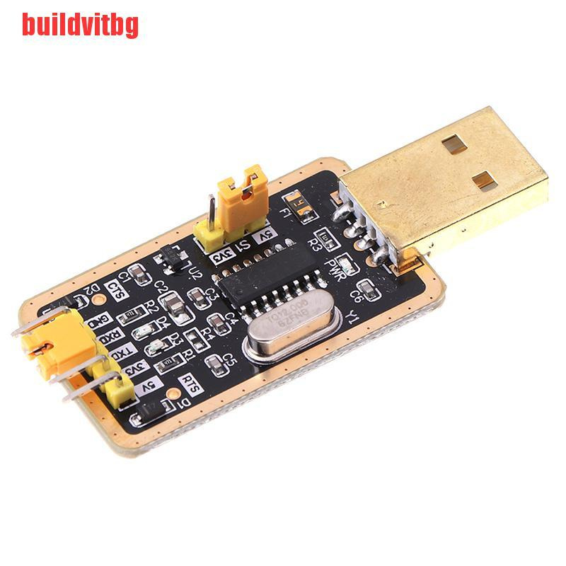 {buildvitbg}1 Pcs CH340G RS232 module USB to TTL converter UART module CH340 5V GVQ