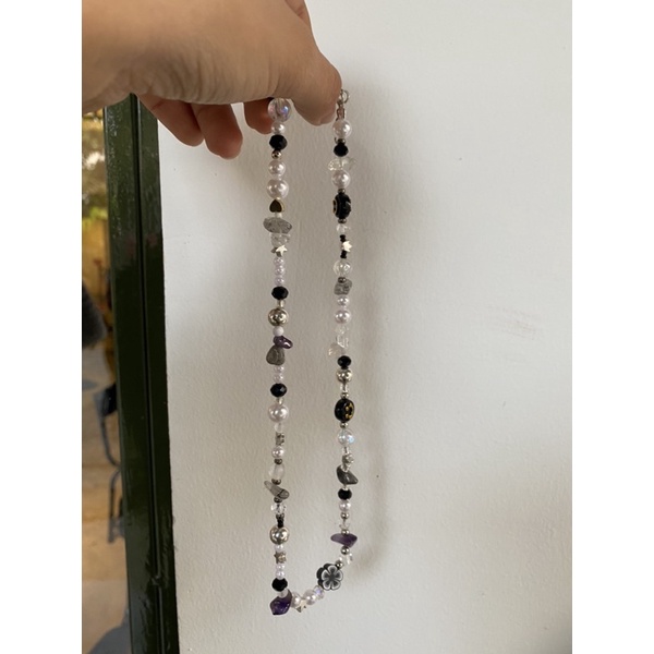 Vòng cổ đá mặt dây Tim