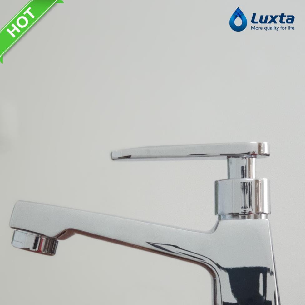 Vòi lavabo rửa mặt Cao cấp gạt   Luxta L1114T3, bảo hành 05 năm