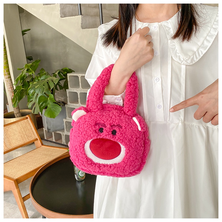 [ CÓ SẴN ] Túi xách mini Gấu dâu Lotso cute