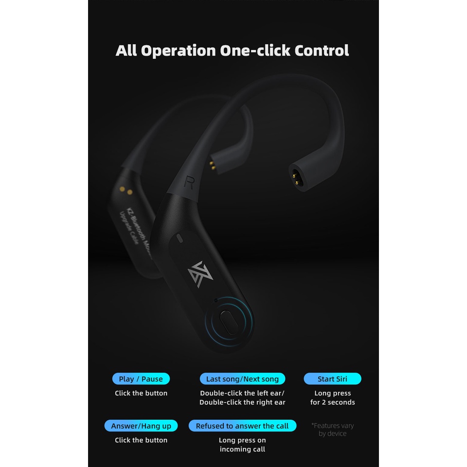Dây móc tai nâng cấp cho tai nghe bluetooth không dây Kz AZ09 Pro 5.2 với hộp sạc
