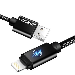 Cáp sạc siêu bền Lightning Joyroom đèn Led 1m S-Q3