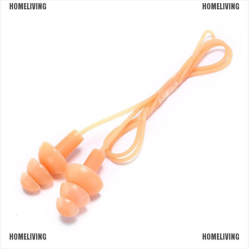 Nút Bịt Tai Bằng Silicone Tiện Dụng Khi Đi Bơi