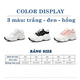 GIẦY THỂ THAO NỮ(hàng quang châu)