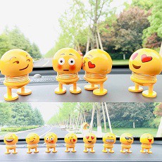 Bộ 6 Emoji lò xo thú nhún biểu tượng cảm xúc