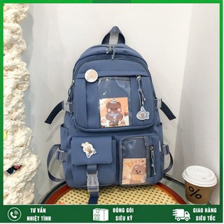Balo ulzzang đi học nam nữ, balo du lịch 604ULZ