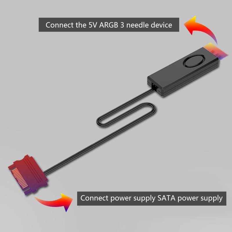 Bộ Điều Khiển Từ Xa ARGB 5V 3Pin Chuyên Dụng Cho Máy Tính