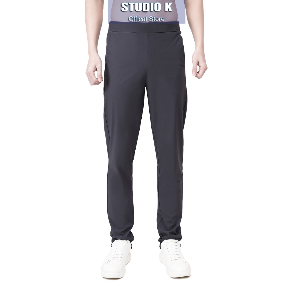 Quần nylon Nam Hàn Quốc co giãn 4 chiều phù hợp chơi thể thao - StudioK
