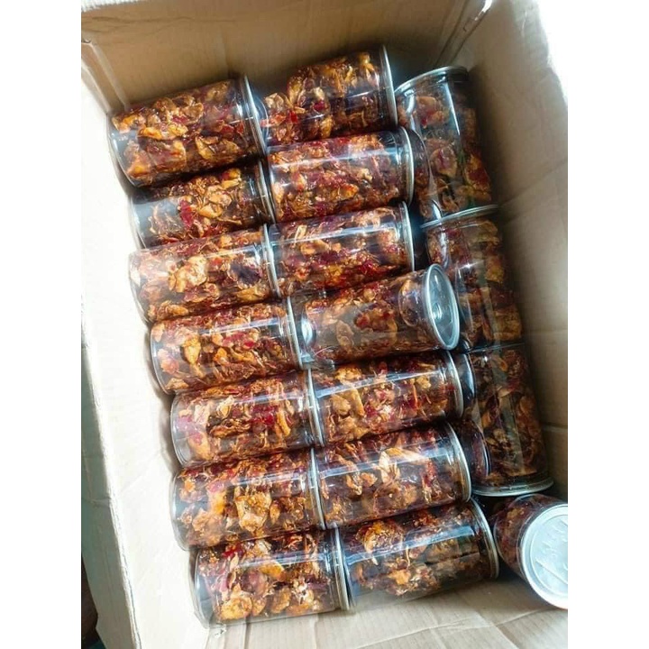Mực Rim Sate Me Nguyên Con Chua Cay Tròn Vị Hộp 250g