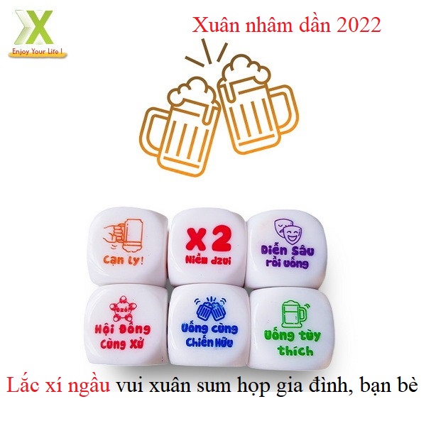 Lắc xí ngầu vui xuân tết nguyên đán 2022 nhâm dần