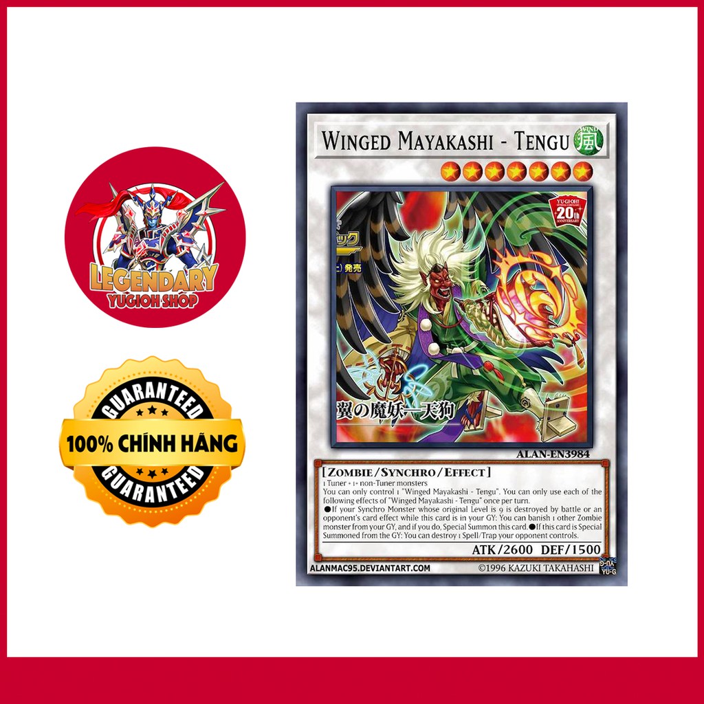 [Thẻ Bài Yugioh Chính Hãng] Tengu, the Winged Mayakashi