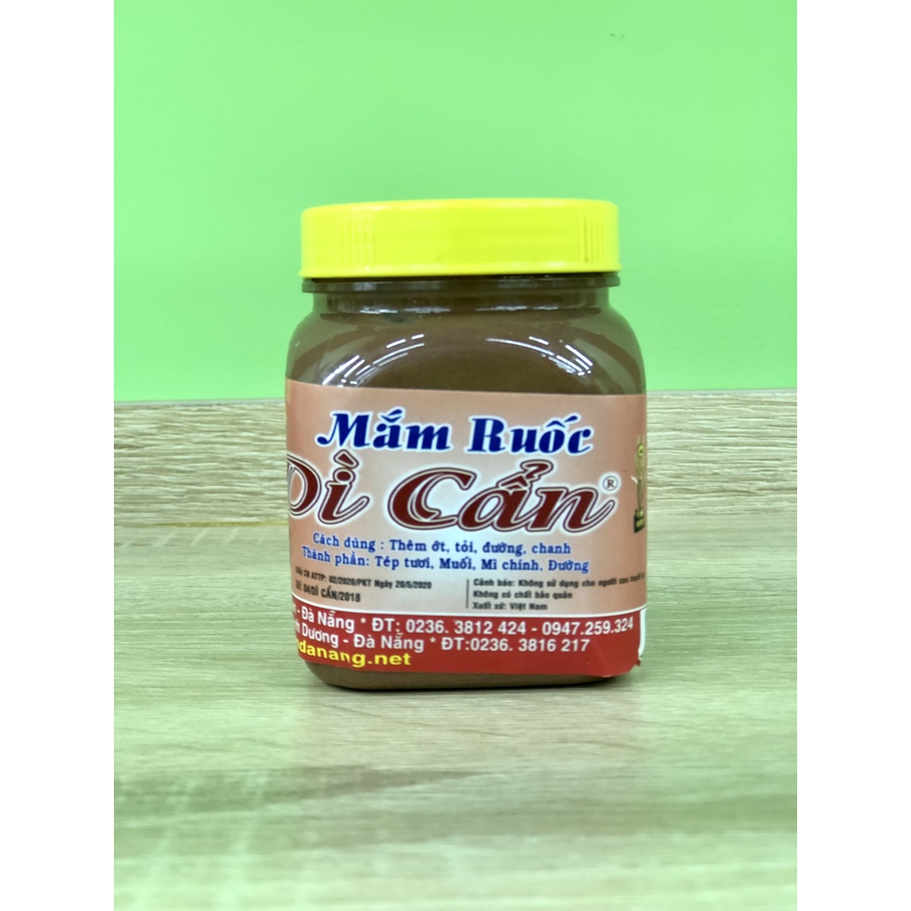 Mắm Ruốc Dì Cẩn Đặc Biệt Hộp 200g Dùng Chưng Thịt Nấu Bún Bò Chấm Trái Cây