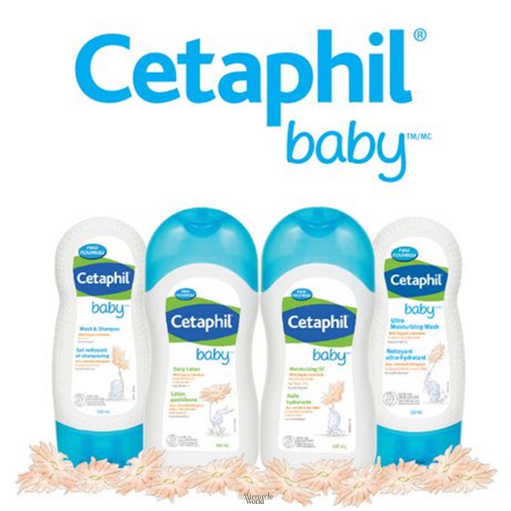 [Mã BMBAU50 giảm 7% đơn 99K] [230ml] Sữa tắm gội cho bé Cetaphil Baby Wash &amp; Shampoo 230ml