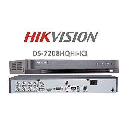 Đầu ghi 8 kênh Turbo 4.0 Hikvision DS-7208HQHI-K1 vỏ sắt (Bảo hành 24T)