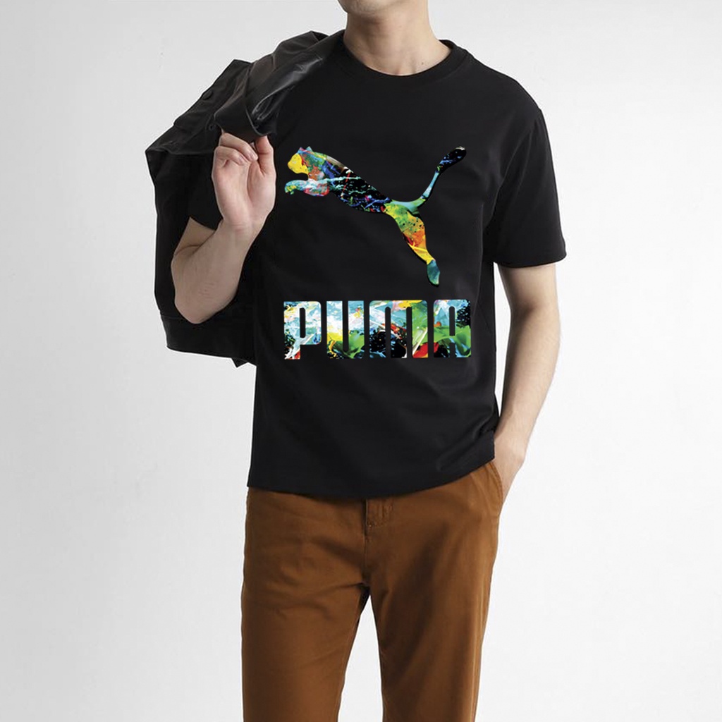 Áo phông Puma nam 100% cotton, VNXK chính hãng, đường may bền đẹp, thiết kế cực phong cách
