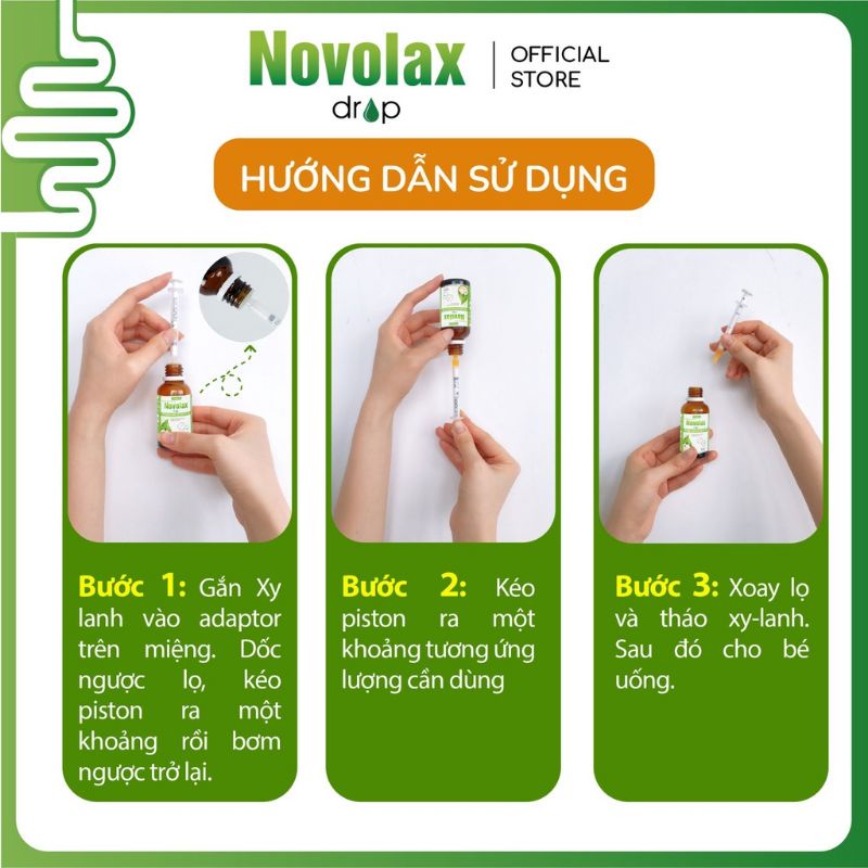 Novolax hỗ trợ giảm táo bón, bổ sung chất xơ hoà tan từ thiên nhiên