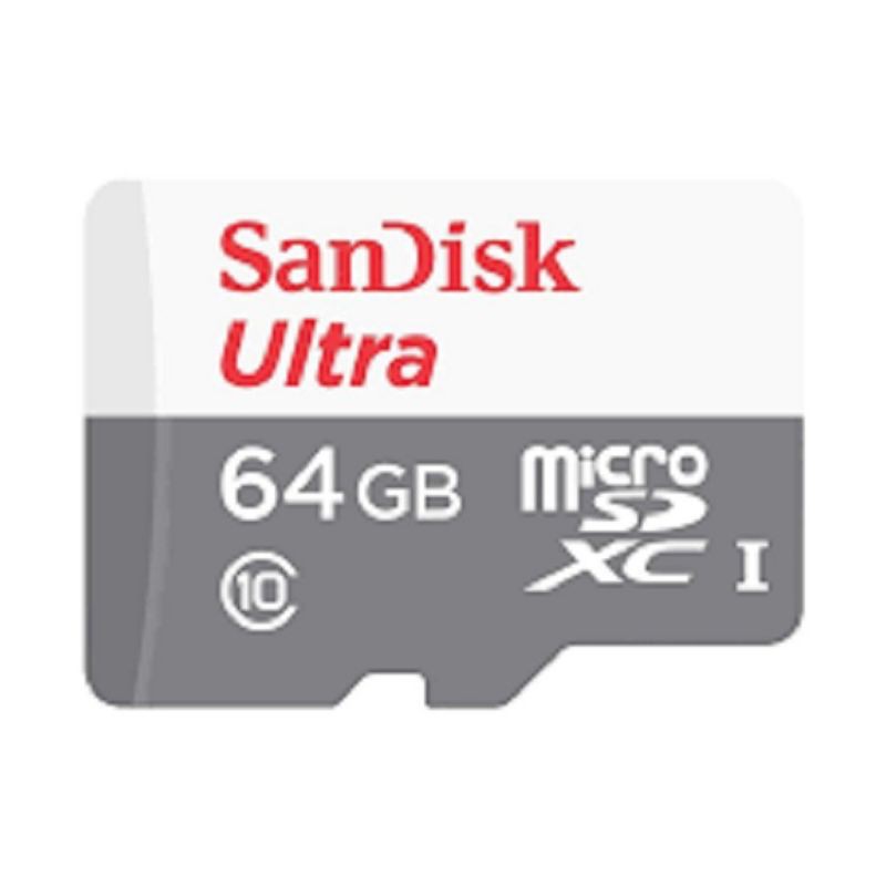 Thẻ nhớ microSDHC Sandisk 64GB upto 100MB/s Ultra