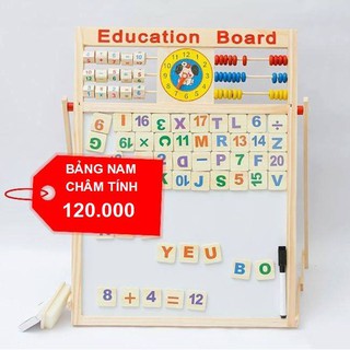 Bảng nam châm chữ cái 2 mặt