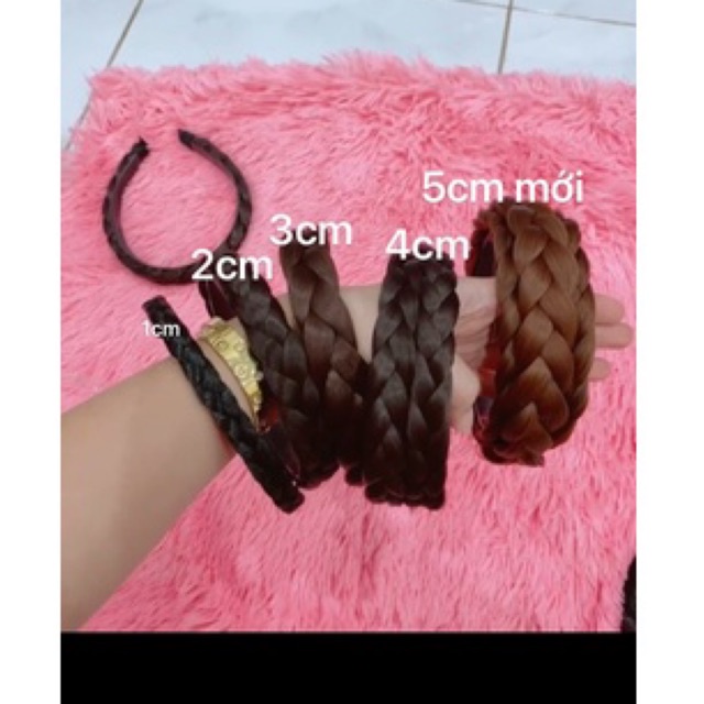 cài bờm tóc giả tết rít bính to ❤️freeship 50k❤️ cao cấp