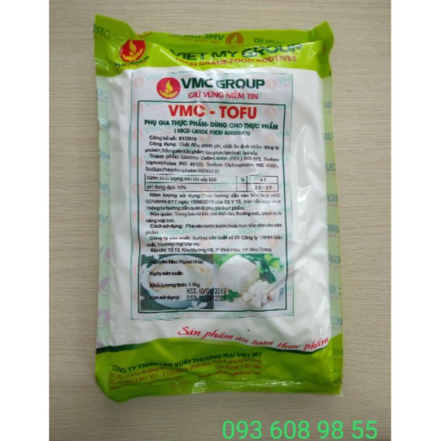 Tạo đông đậu phụ VMC TOFU (đường nho)