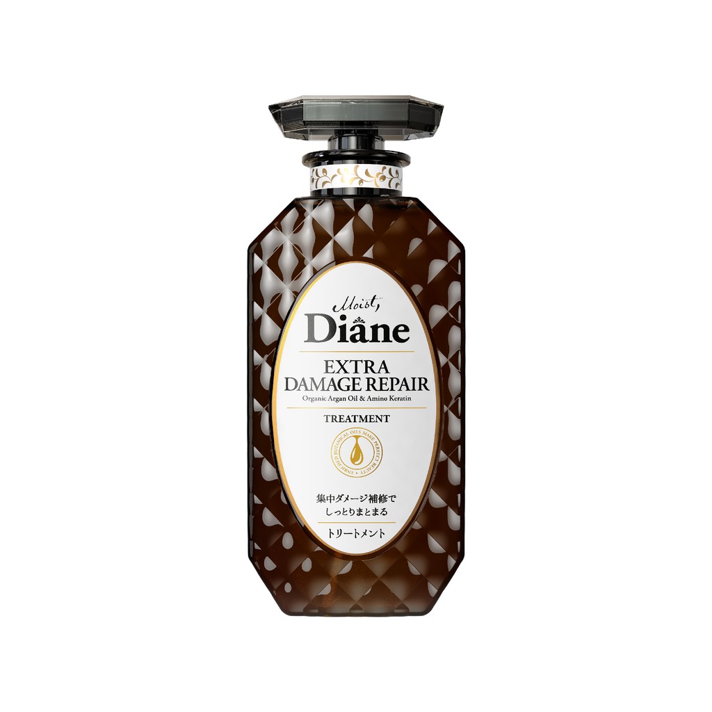 Cặp Gội Xả Phục Hồi Tóc Hư Tổn Nặng Moist Diane Extra Damage Repair 450mlx2